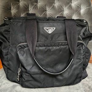 Prada Necessaire Diaper Bag Tessuto. I will be adding more photos.